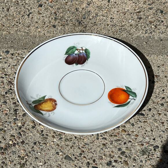 Vintage Fuit Teacup and saucer - Picture 7 of 8